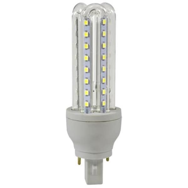 Dabmar Lighting DL-T-LED-48-65K G24-2-Pin Base Tubular Light Blub - 9W 85-265V 65K; White - 5.43 x 1.68 x 1.68 in. DL-T-LED/48/65K - main